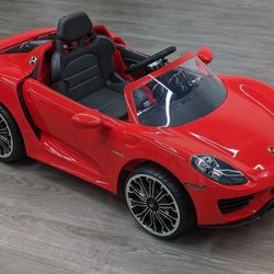 Roleplay 6 Volt Porsche 918 Spyder Ride On Car Vehicle For Kids (Compare to Power wheels) Brand New!