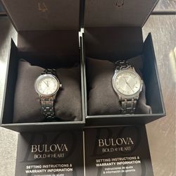 Bulova watches for men and women