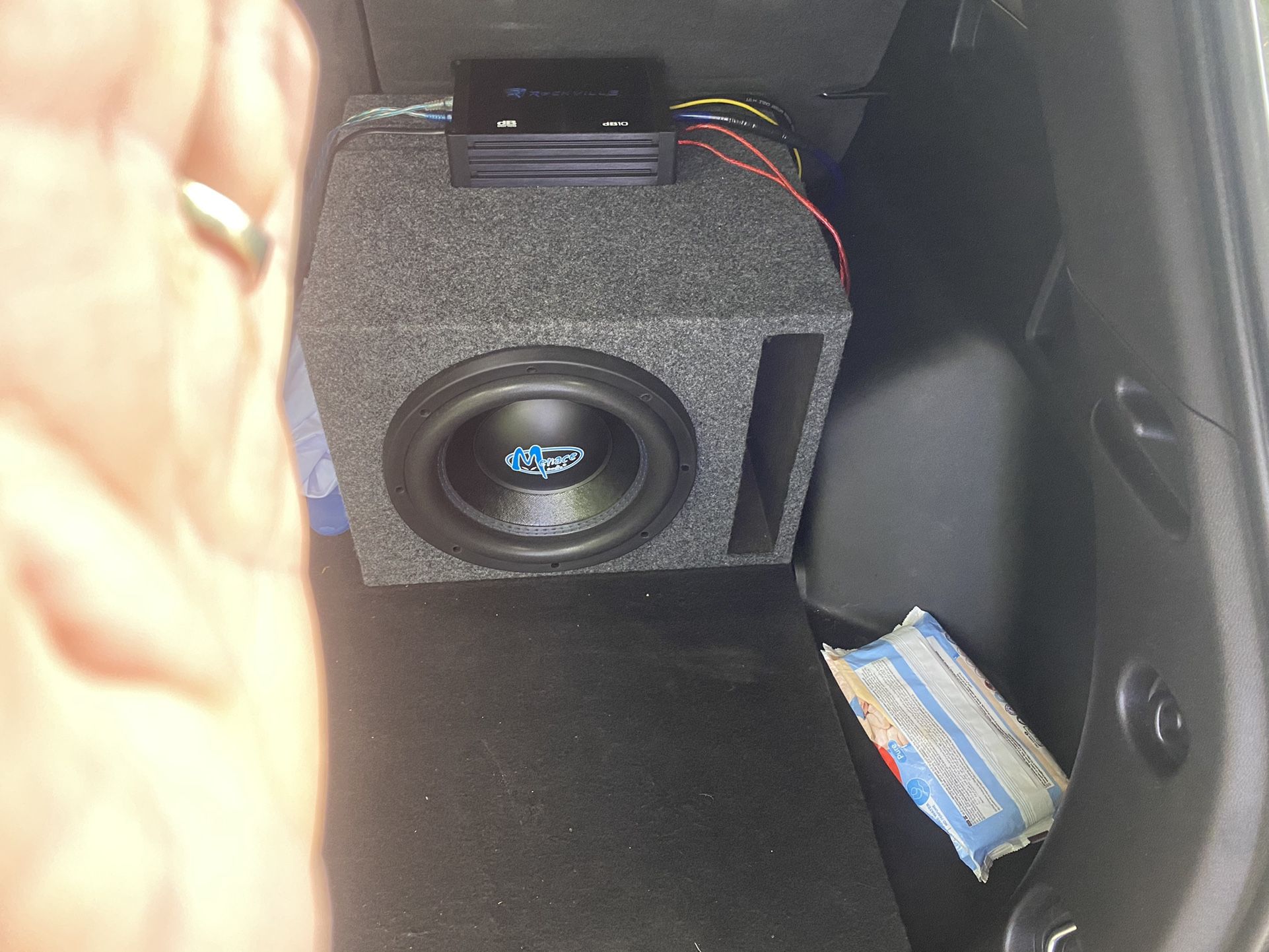 Menace 800w 10inch Sub In Ported Box No Amp for Sale in