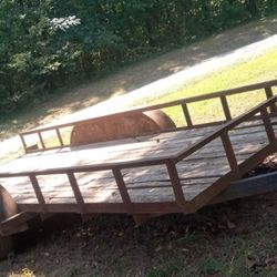 16 Foot Double l Axel Trailor