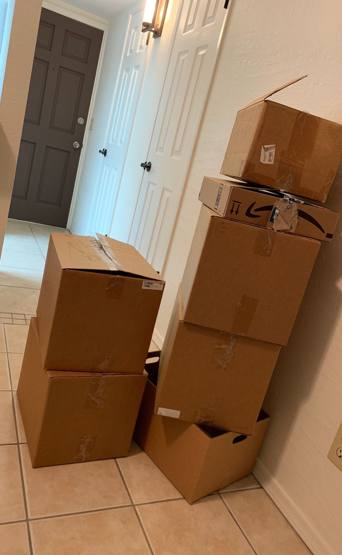 Free moving boxes