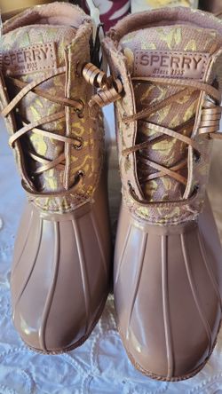Sherry animal print boots