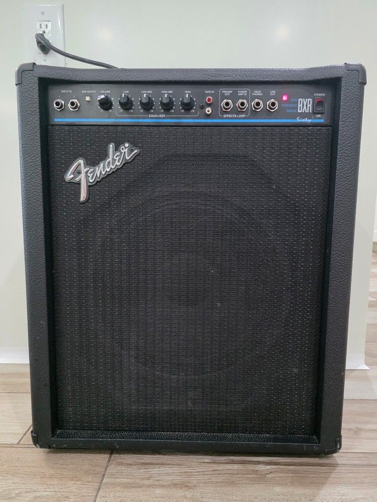 Fender BXR Sixty Bass Amplifier 60W Combo Amp 12" Speaker