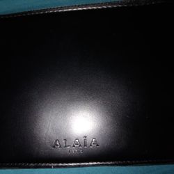 New Alaia Paris Black Cosmetic Bag