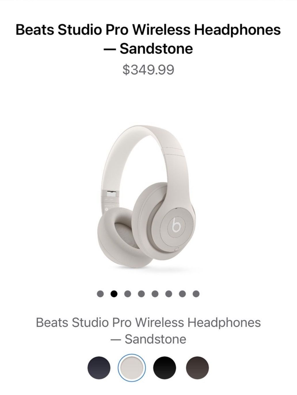 Beats Studio Pro “Brand New”