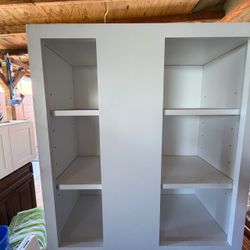 White cabinet