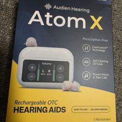 Audien Atom X OTC Hearing Aid
