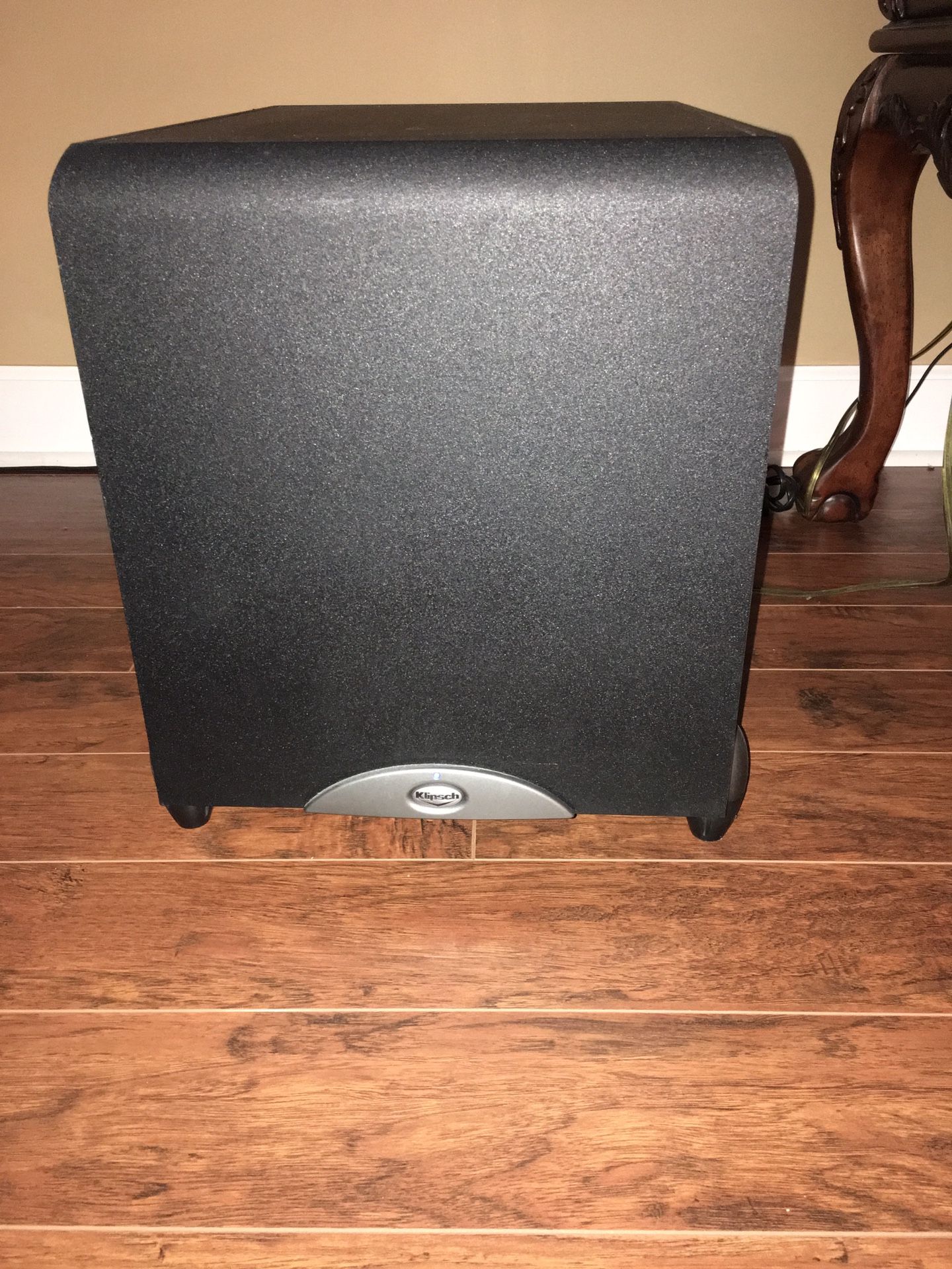 Klipsch Sub and Yamaha Surround Sound Tuner
