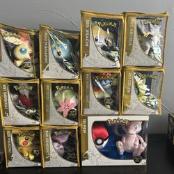 Pokemon 20th Anniversary Plushies 
