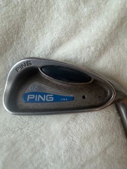 PING G2 black dot irons.  See description