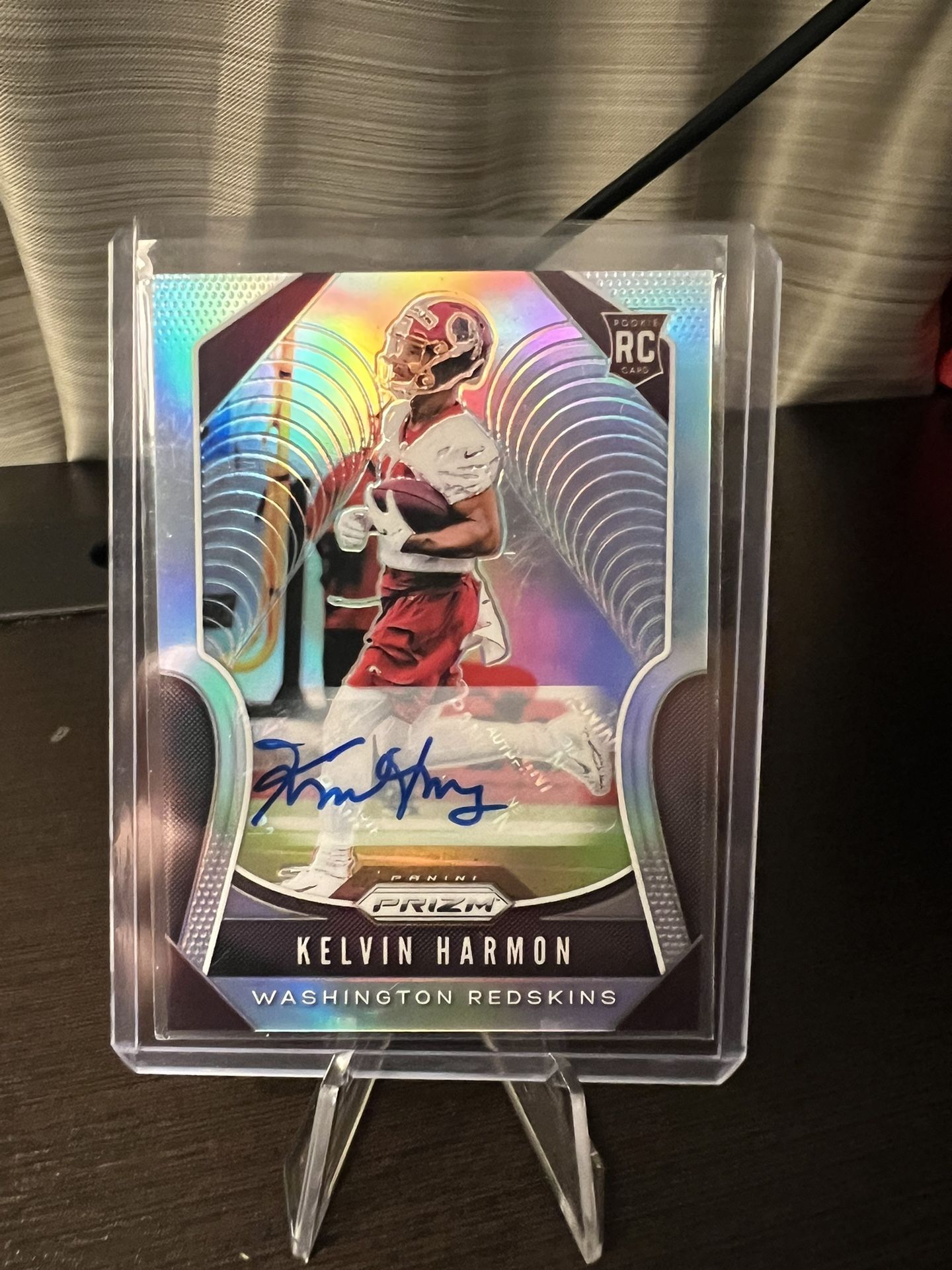 Kelvin Harmon Rookie On Card Auto