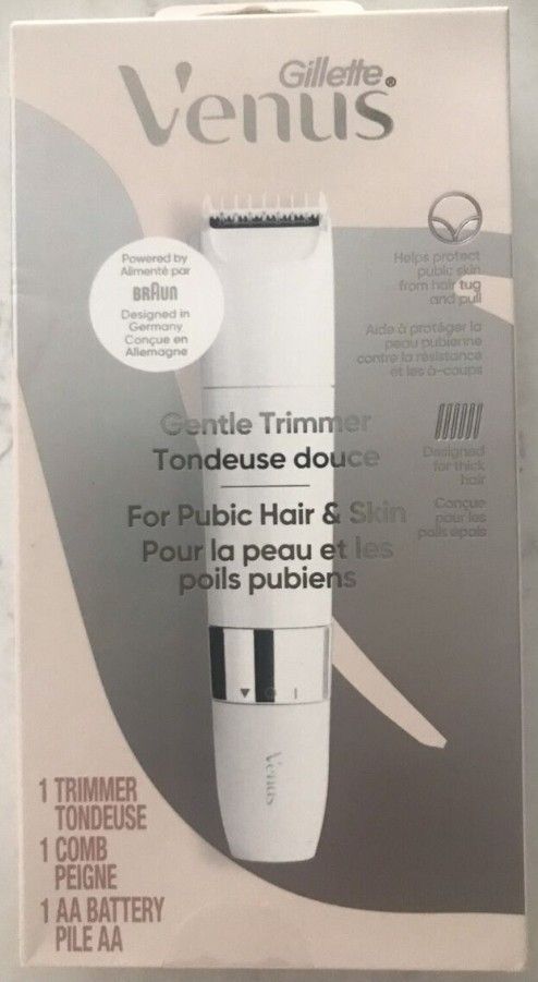 Gillette Venus Pubic Hair & Skin  Gentle Trimmer 