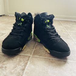Jordan Electric Green 6’s