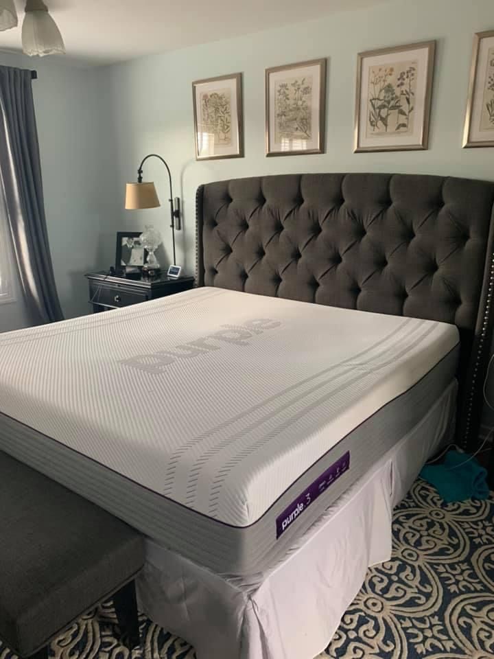 Purple Hybrid Premier .3 King Mattress- Perfect Condition