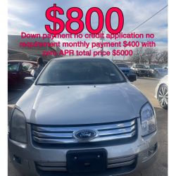 2009 Ford Fusion No Credit Application No Requirement