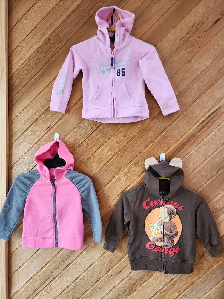 HILFIGER, Cat & Jack, Curious George FLEECE JACKETS