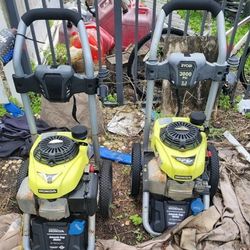PRESSURE WASHERS Qty.2 3000 PSI. (Needs Rebuilding)