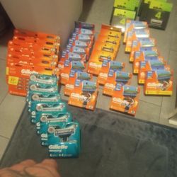RAZOR CARTRIDGES  MACH3 , LABS, FUSION 5 
