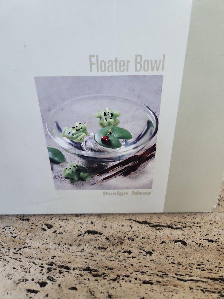 Candle Floater Bowl Centerpiece - New