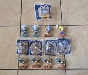 McDonald’s Marvel Thor: Love and Thunder Toys Lot — Groot, Rocket, Thor, Valkyrie, Korg, Attuma, Toothgnasher & Toothgrinder (New & Used)