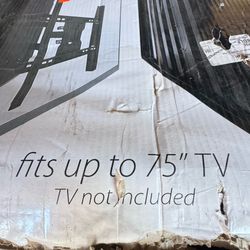 Storm Shell Weatherproof 75" Outdoor Hard Cover for Television - Wall Mounting Bracket Included (65-75 inch)