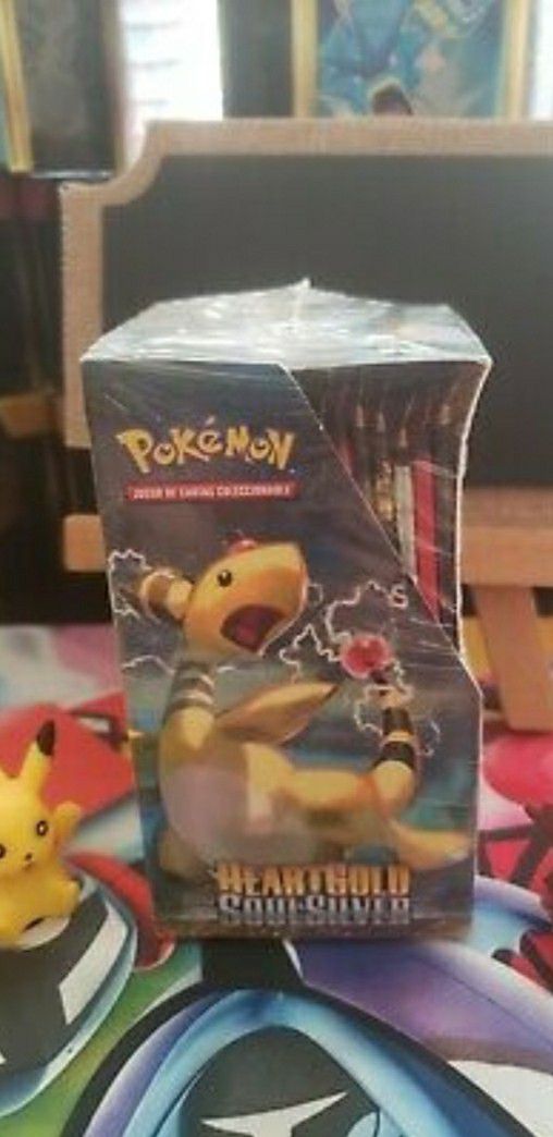 Pokemon- heartgold soulsilver Spanish booster box