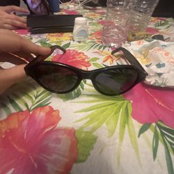 Black Saint Laurent Paris Sunglasses