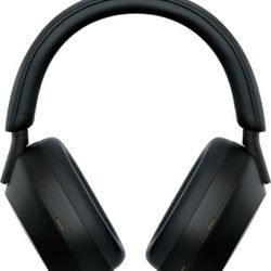 Sony - WH1000XM5 Wireless Noise-Canceling Over-the-Ear Headphones - Black

