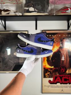 Zion x Jordan 1 Low Voodoo 10.5M – $140