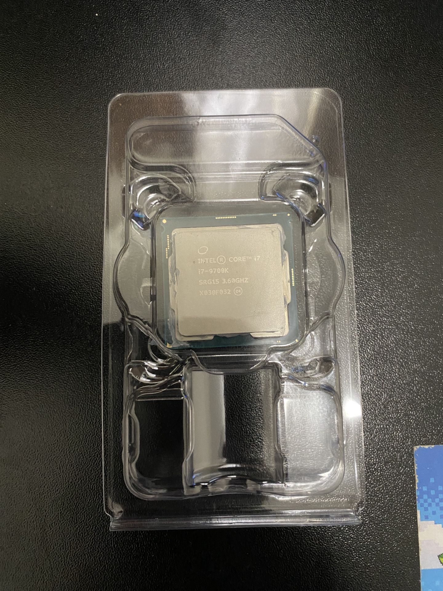 Intel i7-9700K *USED, NOT OVERCLOCKED*