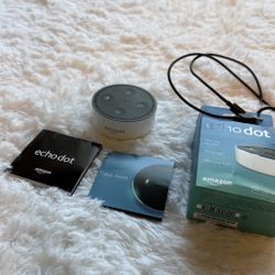 Amazon Echo Dot (2nd Gen) Smart Speaker with Alexa – White