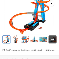 Hot wheels crash tower
