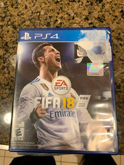 FIFA 2018 18 for PS4. PlayStation 4. EA sports