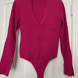 Express Pink Small Bodysuit 