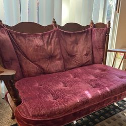 Grand Antique Oak Rocker