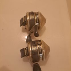 2 , 33 Classic Zebco Reels Vintage 