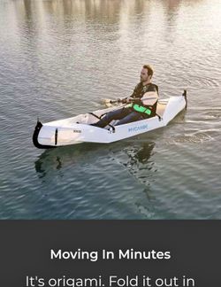 MyCanoe Solo Origami Folding Canoe - Like New