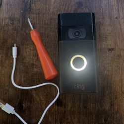 Ring Doorbell Camera 1st Gen - Wireless