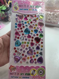 Crystals Gem Sticker Sheet