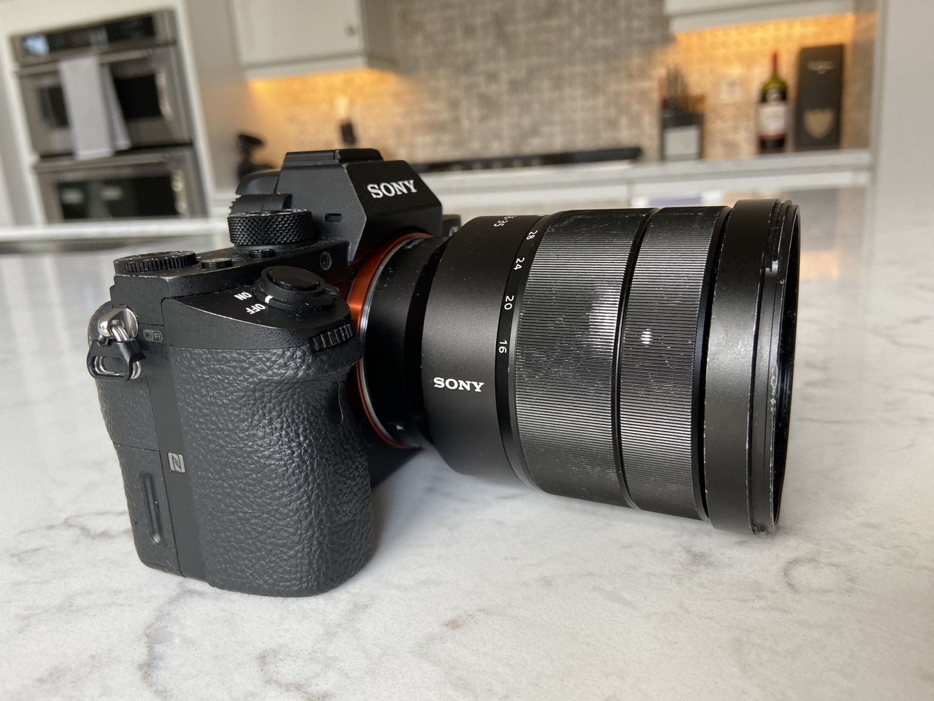 Sony Alpha 7s with a Sony Vario-Tessar FE 16-35mm wide zoom lens