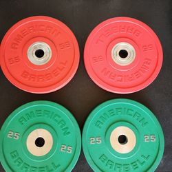American Barbell Urethane Olympic Bumper Plates