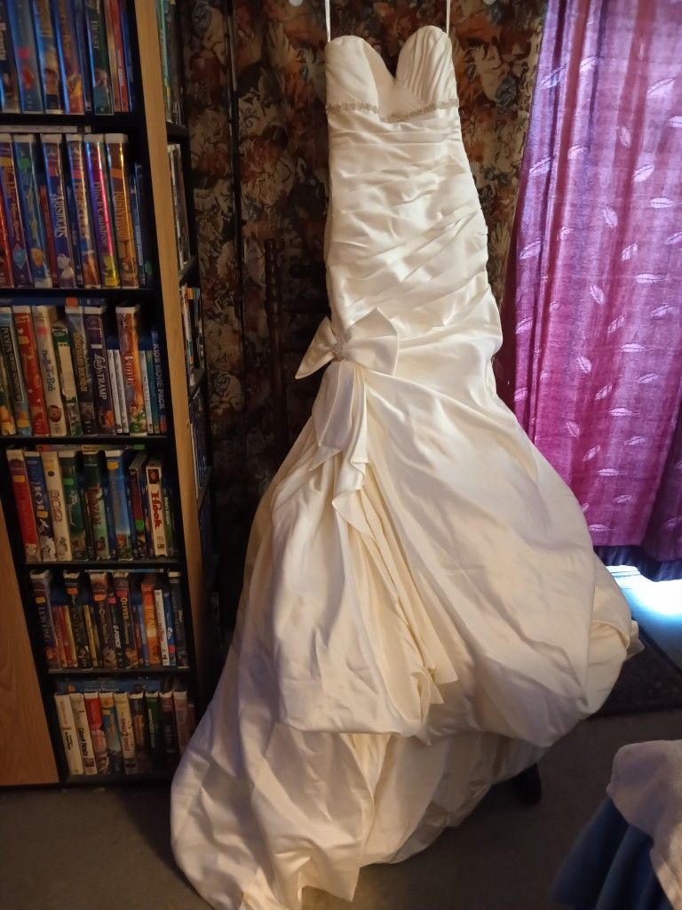Beautiful Mermaid Style Wedding Dress 