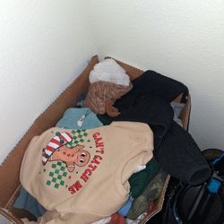 Box Of Baby Boy Clothes