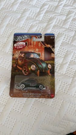 2026 Hot Wheels Vintage Club Volkswagen Classic Bug Green New 5/5