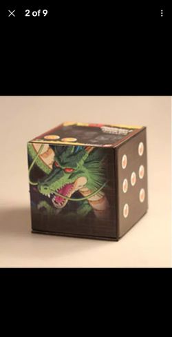 New Dragonball Z Dragon Ball Large 2 Stars Crystal Resin 3'' 7.6cm 1pc only