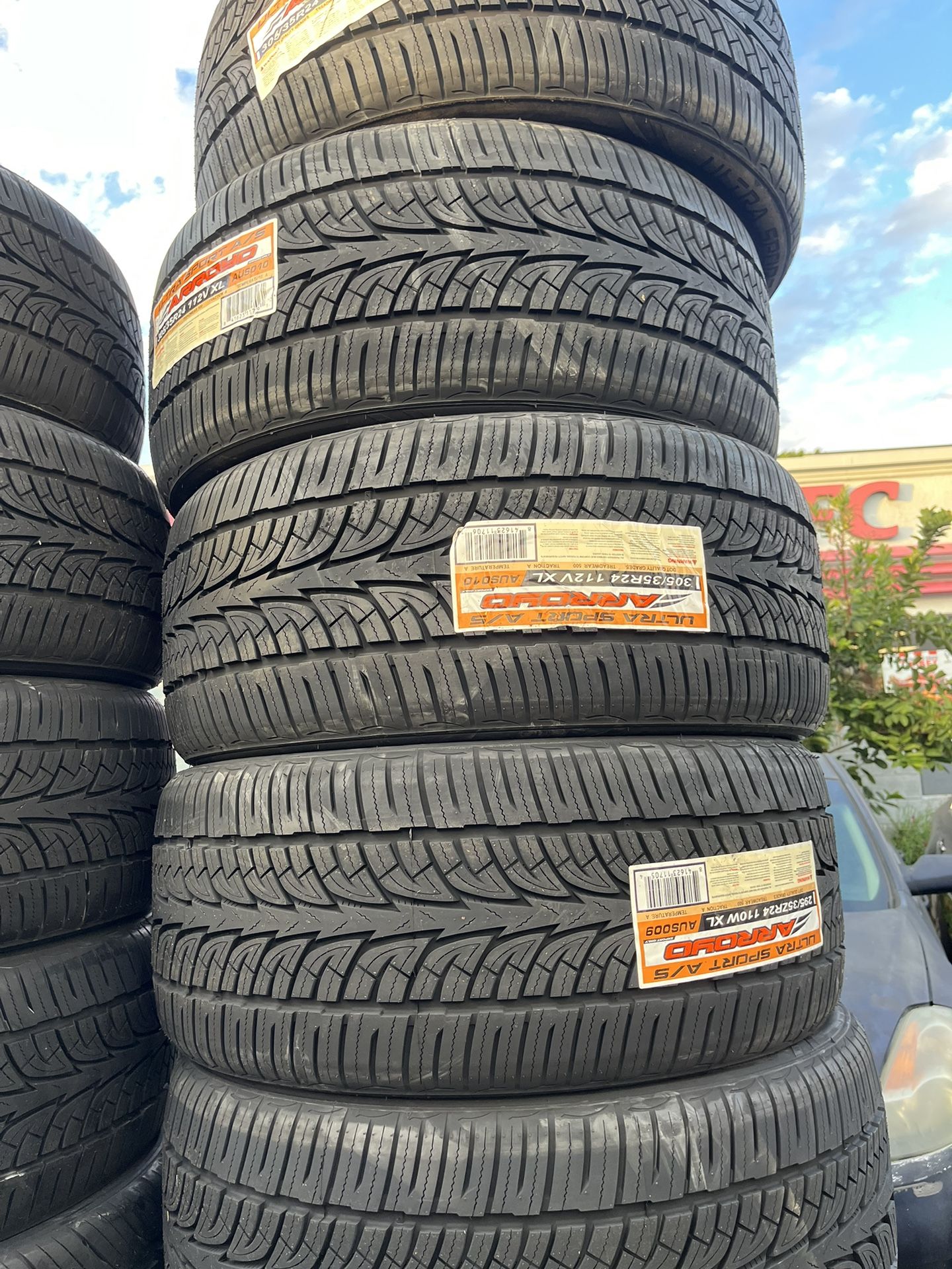 Vendo 305/35/R24 Arroyo Nuevas Instacion Y Balance Por $530