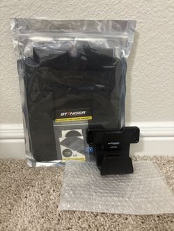 Stinger Tools Bedside Magnetic Gun Mount Holster with Safety Trigger Guard Protection