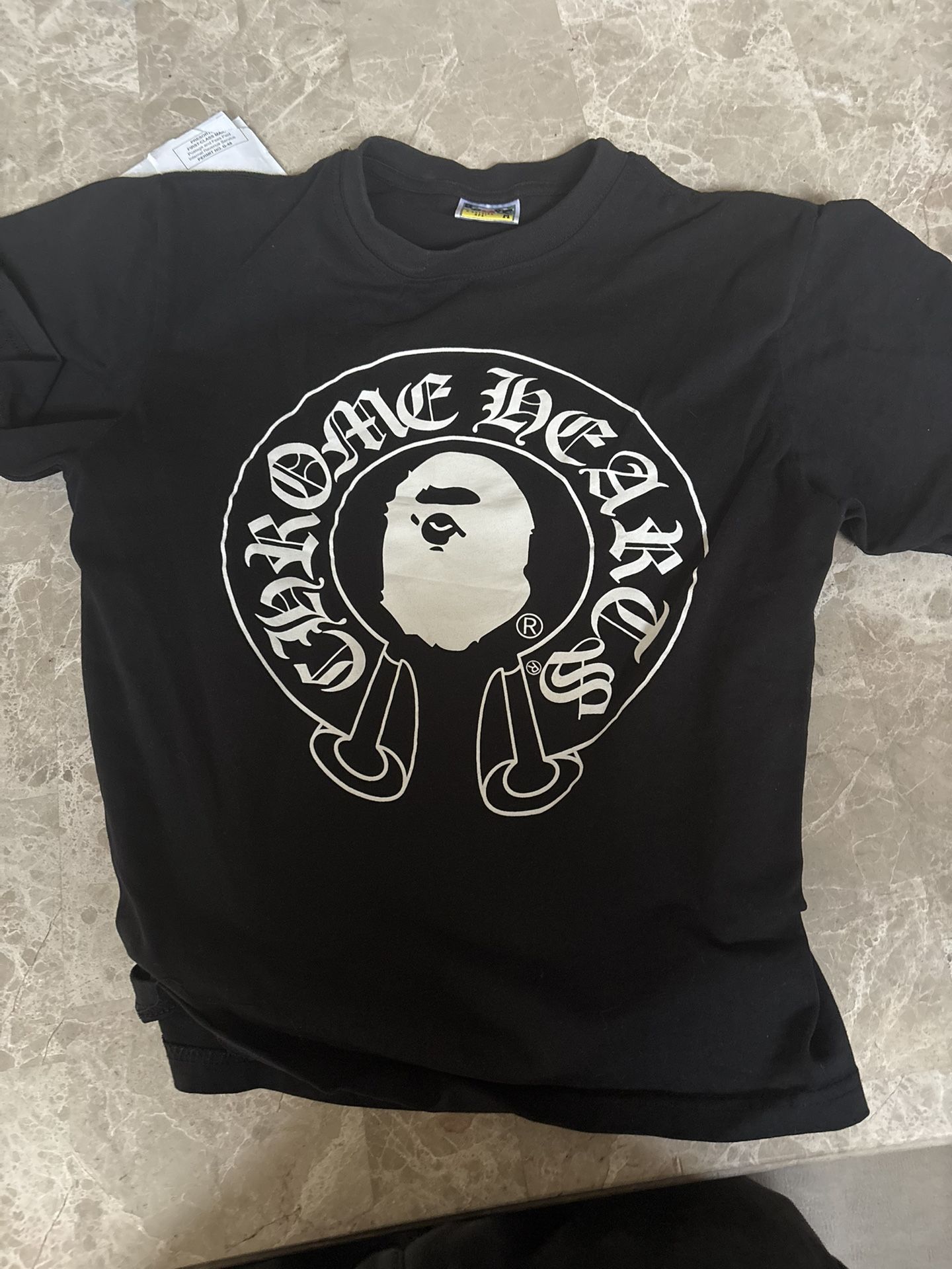 Bape X Chrome Heart Tee