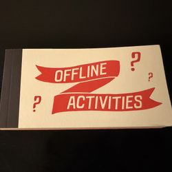 Brand New Offline Activities Book - 52 Activities