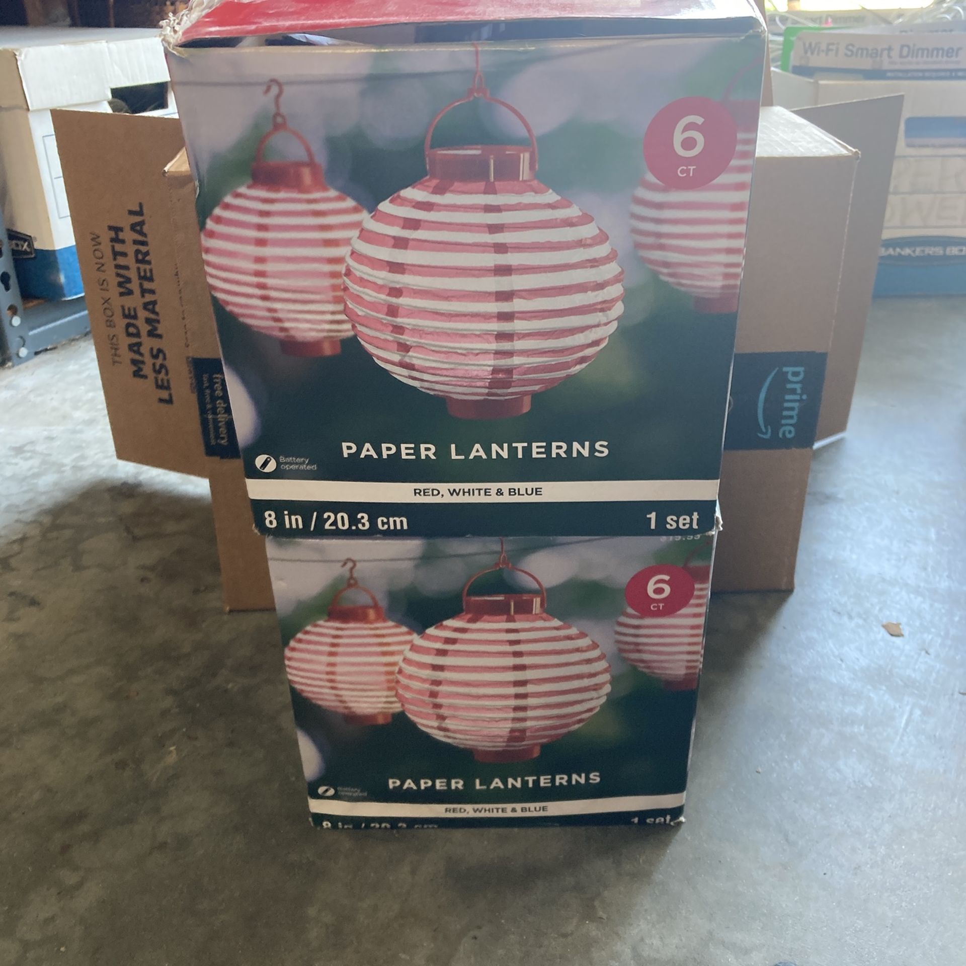 Used Paper Lanterns